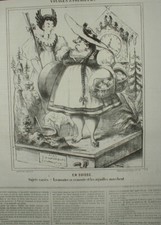 CHAR 404 HUMOUR 1868 SUISSE BOITE A MUSIQUE HORLOGE COUCOU