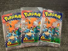 CARTE POKEMON BOOSTER - VIDE / EMPTY - LAMINCARDS / EDIBAS x3