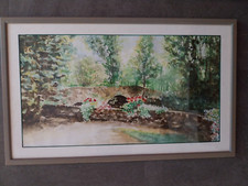 Tableau aquarelle paysage