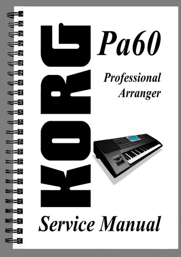Manuel entretien korg pa60 - manuel,