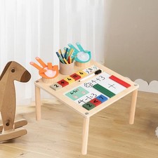 Jouets numériques en bois avec table pour activités de maternelle pour