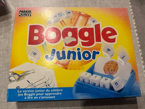 Jeu société boggle junior - jeu,