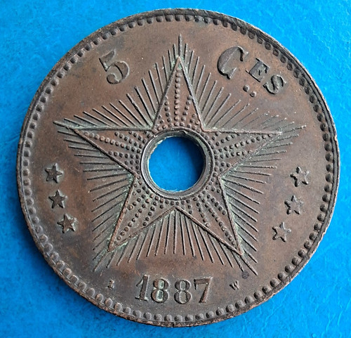 Congo belge centimes 1887 - centimes,