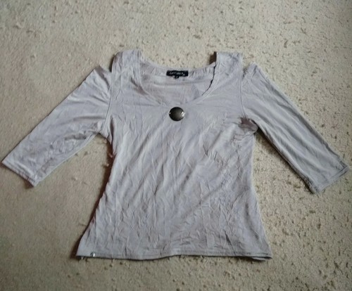 Caty lesca shirt gris perle - caty,