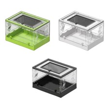 Réservoir pliable transparent