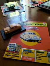 VOITURE BLAKE ET MORTIMER N° 44 LA JAGUAR MACHINATION VORONOV HACHETTE (JAR)