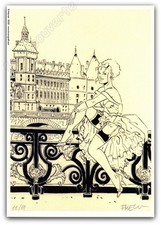 Ex-libris Félix Meynet Pin-up