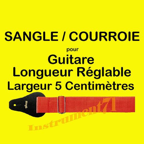 Courroie sangle rouge pour - courroie,