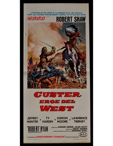 Affiche custer héros - hÉros, de