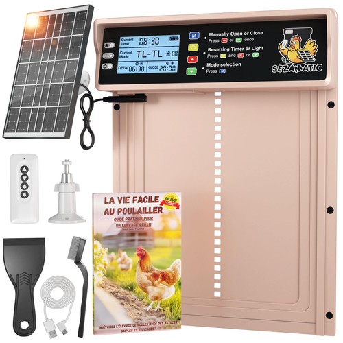 Porte poulailler automatique - poulailler,