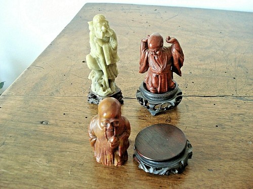 Lot statuettes chinoises - statuettes,