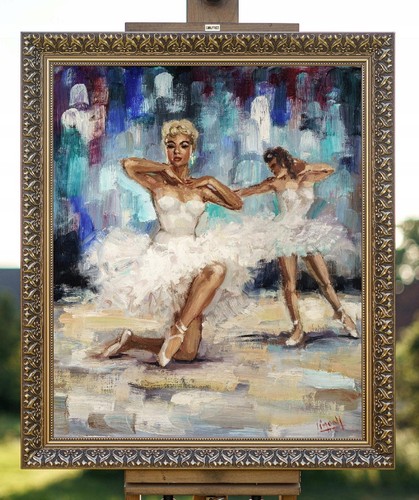Peinture huile sur toile - peinture,