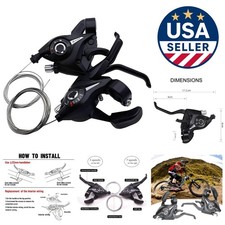 21 Speed Bicycle Shifter Set