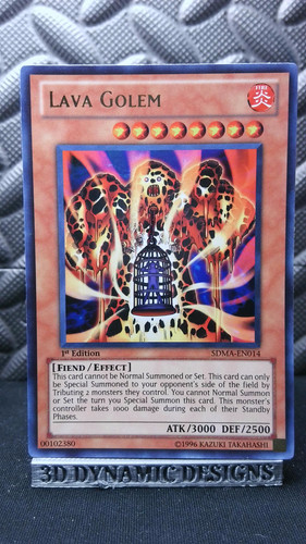 Yugioh lava golem - yugioh,