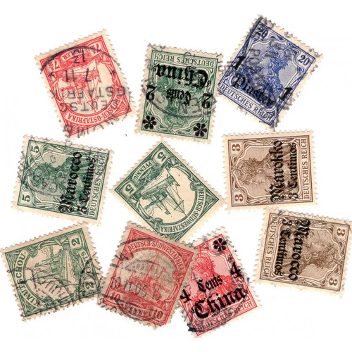 Allemagne colonies timbres - , de