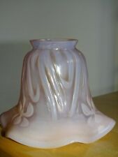 VINTAGE SHADE FLOWERS  GLASS ENGLAND