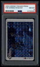 Chrono Trigger Promo The Shining Pendant Prism 1995 Special Card PSA 8 91720393