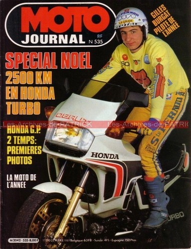Moto journal 535 road - journal,