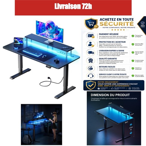Bureau assis debout - bureau,