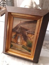 TABLEAU ANCIEN SCÈNE DE