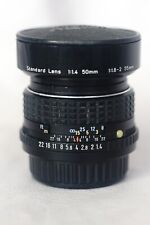 objectif smc pentax M 50mm 1.4