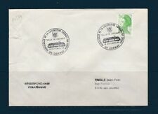 FRd enveloppe train  parrainage de la locomotive Sybic BB 26004 a 68 Cernay 1989