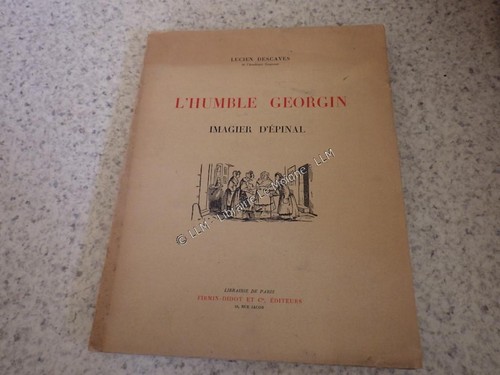 1932 humble georgin - 1932.humble, imagier