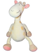 Obaibi Okaidi Doudou girafe jaune 38 cm