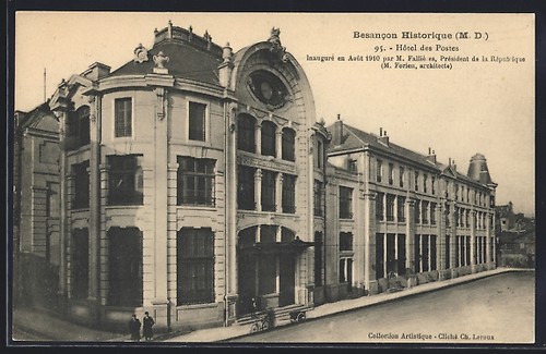 Cpa besançon hôtel - besançon,, l´hôtel