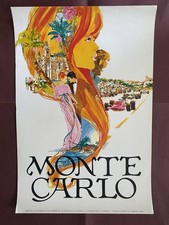 Affiche originale Monaco 