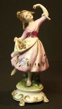 19èm belle porcelaine Napoli capodimonte sujet figurine 19c285g la cueillette