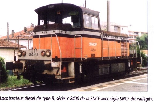 Locotracteur y8450 livrée - y8450,