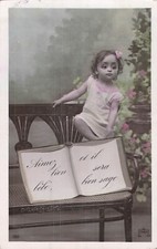 CP LIVRE OUVERT BEBE PETITE