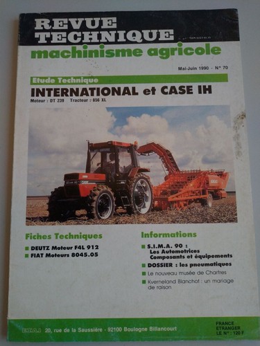 Revue technique tracteur case - technique,