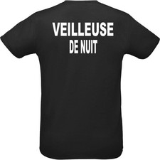 T-Shirt SPORT unisexe VEILLEUSE DE NUIT.