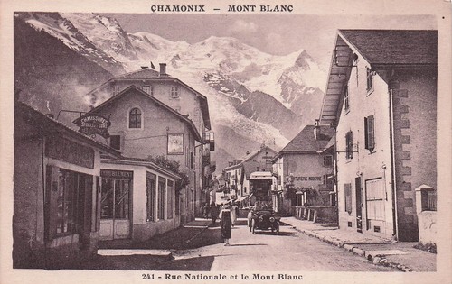Chamonix rue nationale - 74*,