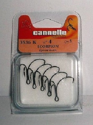 Hameçons triples cannelle - hameçons,