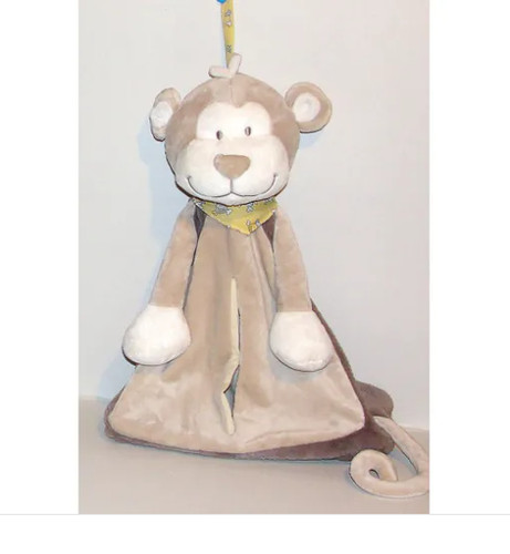 Doudou peluche singe bono - bono, tous