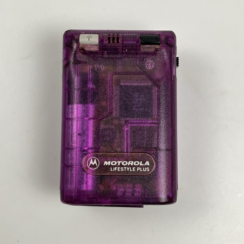 Motorola lifestyle plus - plus, pager
