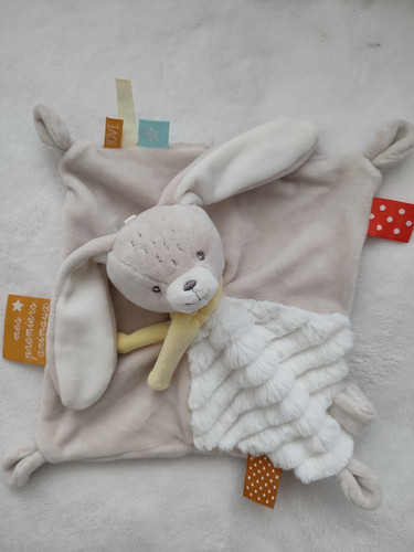 Doudou plat mouchoir carré - doudou,