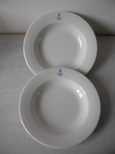 Lot de 2 assiettes creuses