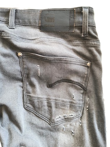 Jean pantalon gris homme - pantalon,