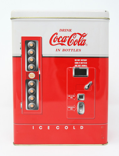 Coca cola vending machine - coca-cola,