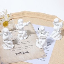 4pcs résine ange figurines