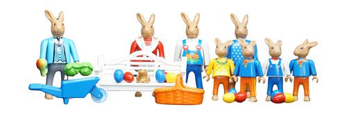 Playmobil lapin pâques - lapin,