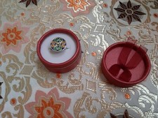 Bague Artisanat Berbère Amazigh - Faite Main Traditionnelle Maroc 16/58 femme