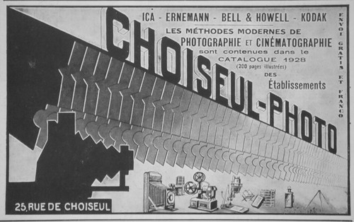 Publicité 1928 choiseul photo - publicitÉ,