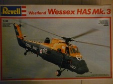 Maquette Hélicoptère REVELL 1/48 Ref 4468 Westland Wessex HAS Mk.3 (Décalques