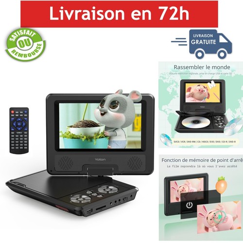 Lecteur dvd portable yoton - dvd,