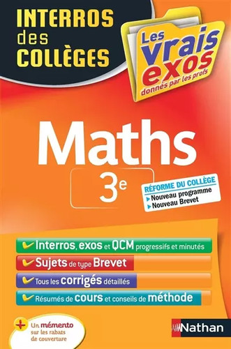 Maths interros des - maths,